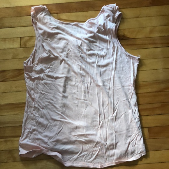 Old Navy ruffle collar tank top peach XXL - Picture 4 of 6